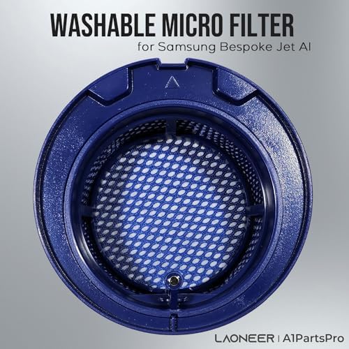 (OEM) A1PartsPro DJ97-03298A Assy Filter for Samsung Bespoke Jet AI Washable Micro Cordless Stick Vacuum Cleaner Vs9700Cl VS28C9762UK