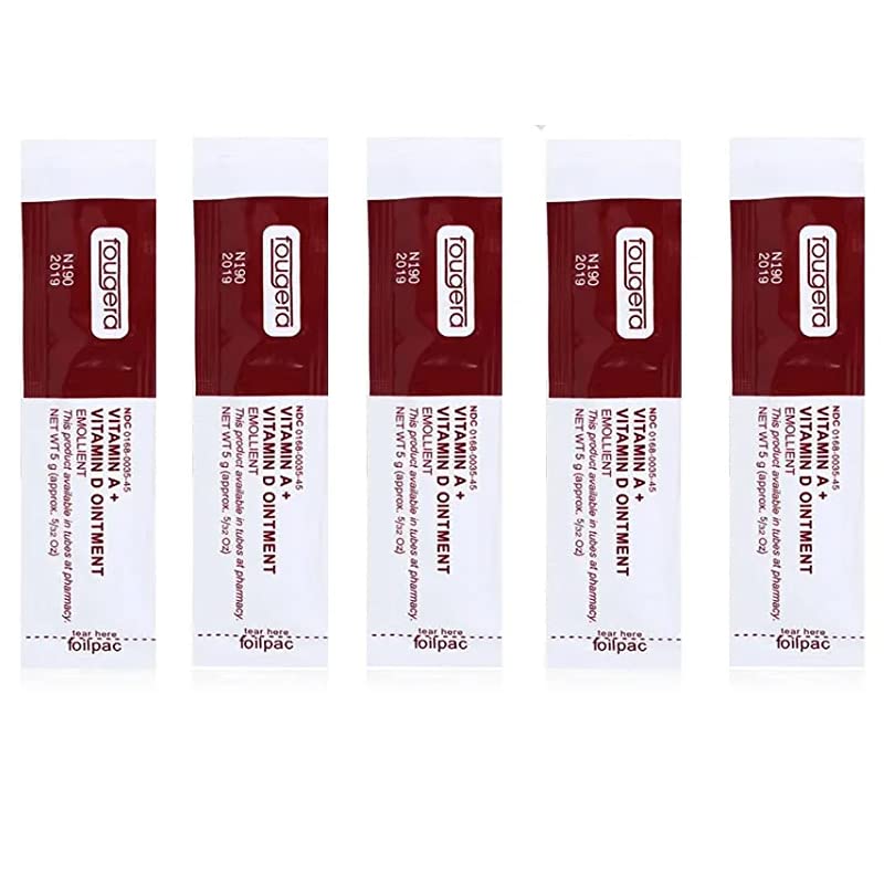 10pcs Vitamin A D Tattoo Aftercare Cream Gel Healing Skin Anti-Scar Preserve Color PMU Care Tattoo Accessories (5 SACHETS)