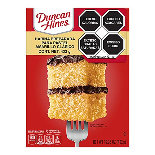 Duncan Hines Classic Cake Mix, Yellow, 15.25 Ounce