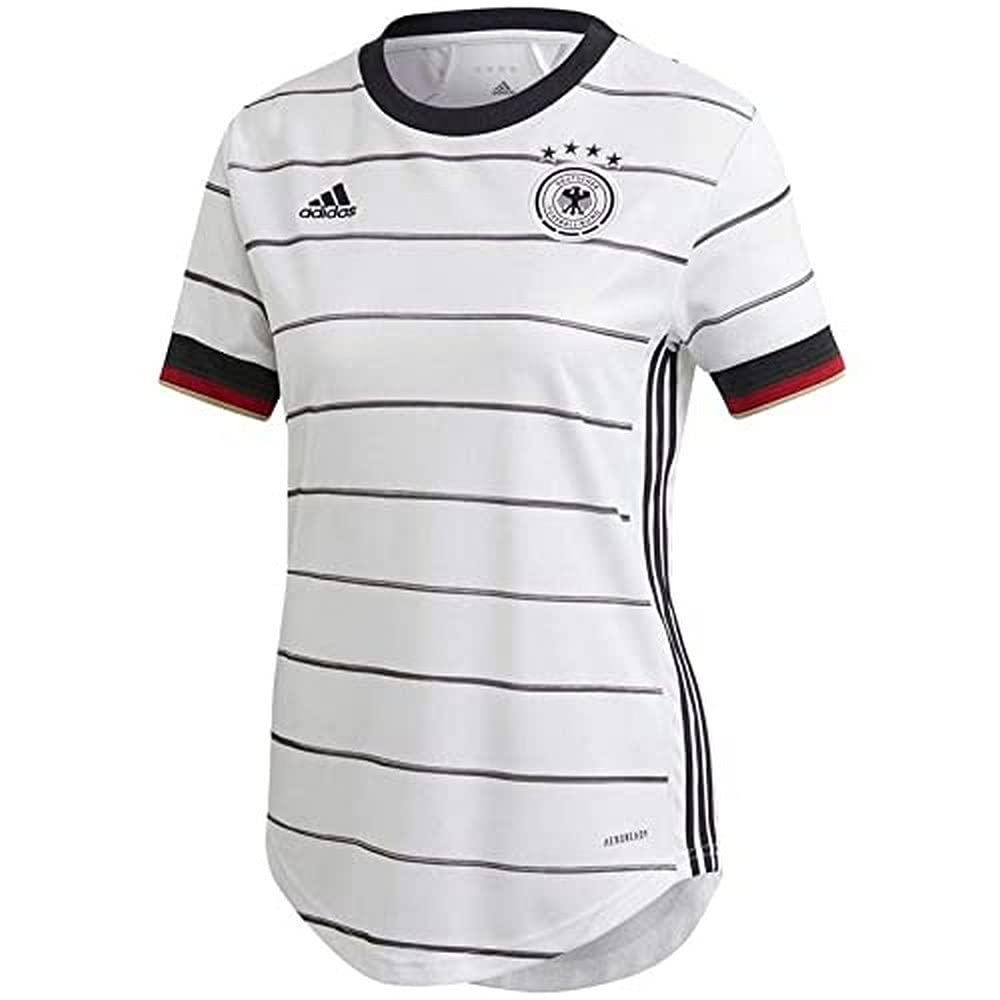 adidas 2020-2021 Germany Home Womens Football Soccer T-Shirt Jersey
