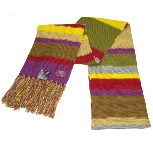 Doctor Who Scarf - Official BBC Tom Baker Scarf- Fourth Doctor Scarf by Lovarzi
