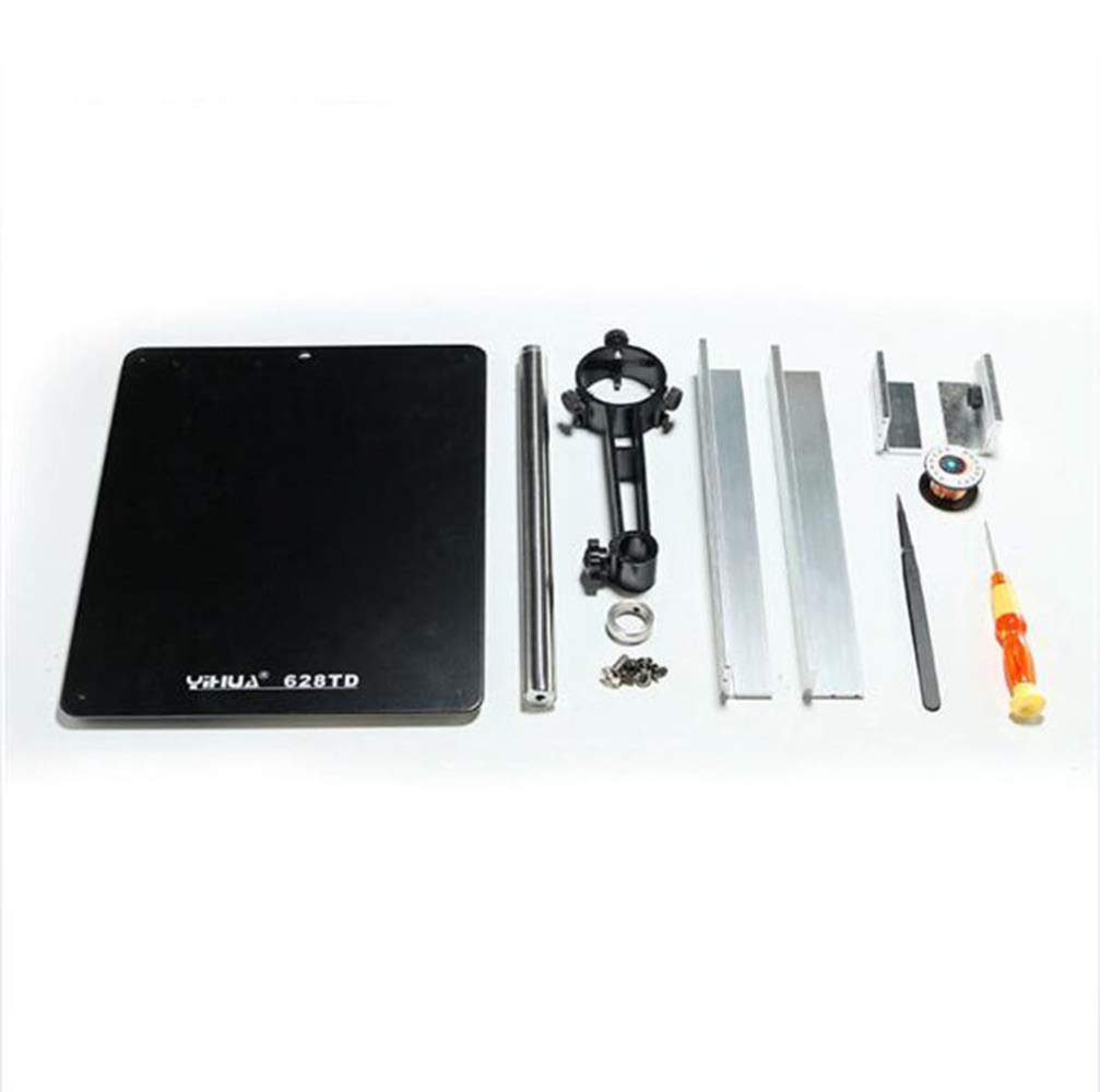 Lupa 8X con 40 Luces LED, lámpara de Escritorio, Lupa de sobremesa para Manualidades, inspección, Lectura, joyería, diseño, Soldadura, Costura, Interesante, Vida Moderna.