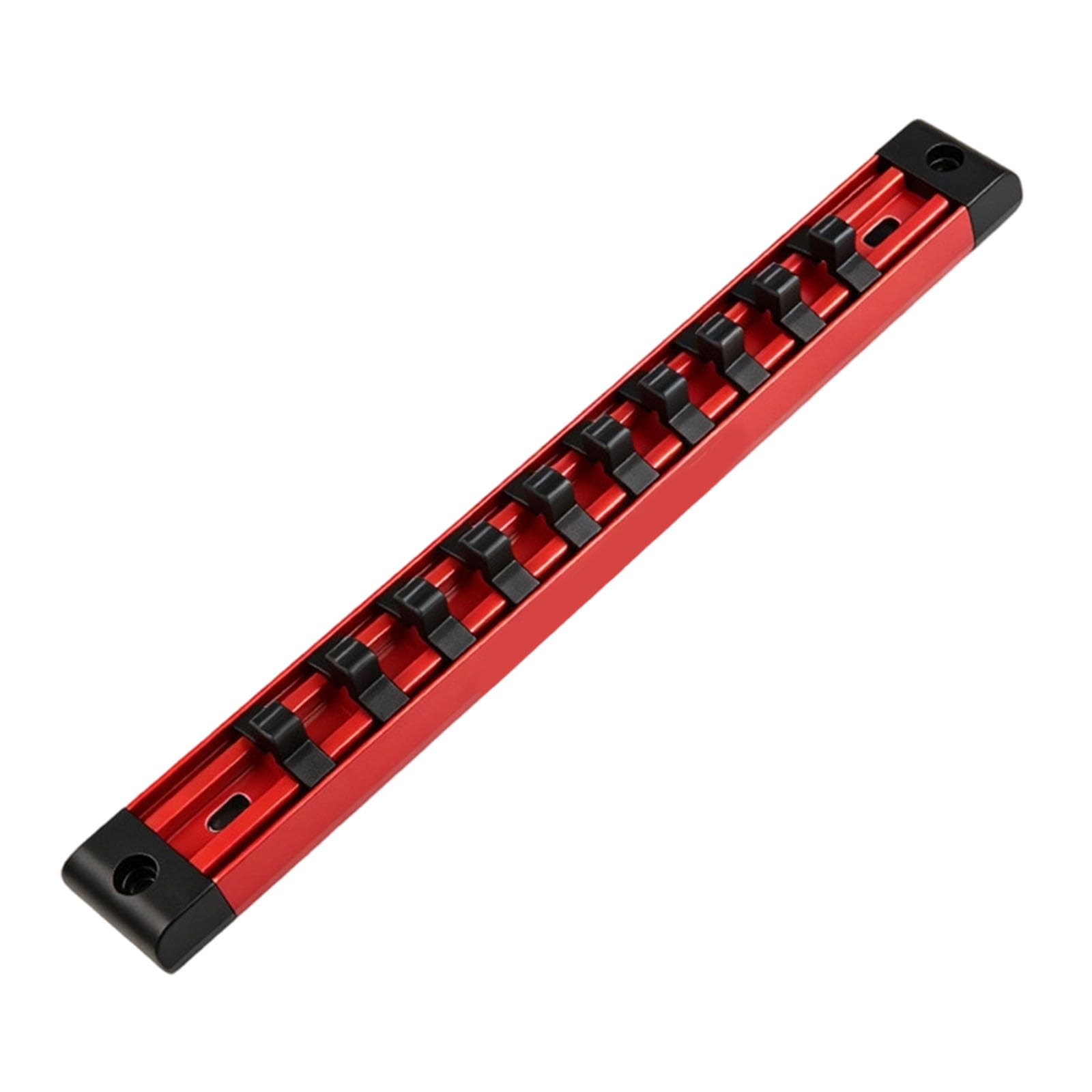 Socket Clip Rails Holder Socket Organizer Rails for 1/4 3/8 1/2 Inch Sockets Strong Base Holds Tool Firmly Organizer