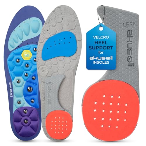 Akusoli Heel Pads for Shoes, Heel Inserts for Woman & Men - Shoe Pads Cushions and Protectors. Perfect for Womens & Mens Shoes Height Lift 1cm Inserts for Boots, Shock Absorption and Cushioning