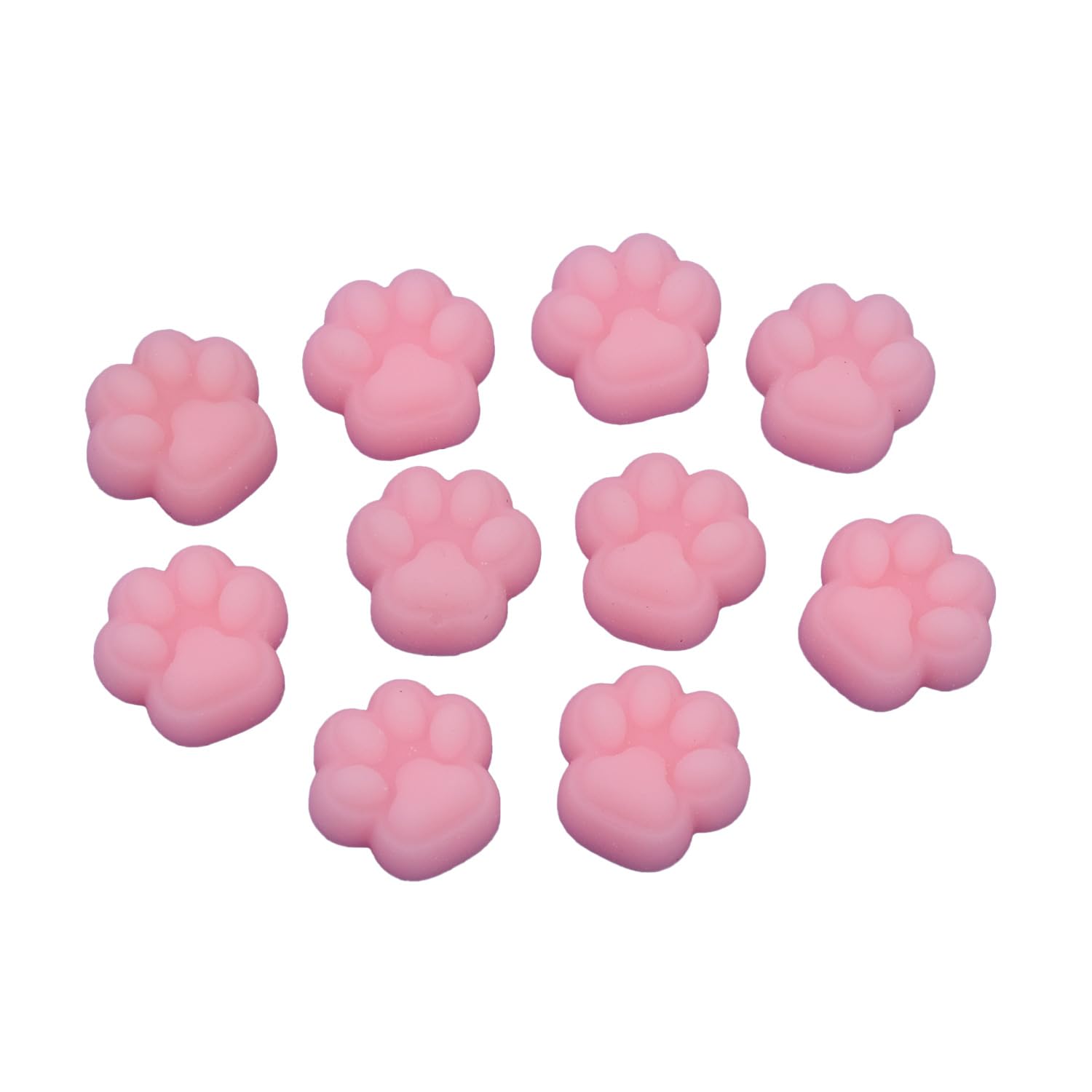 MYmama マシュマロ スクイーズ 立体3Dパーツ 肉球＆おしり 10個入 ぷ…