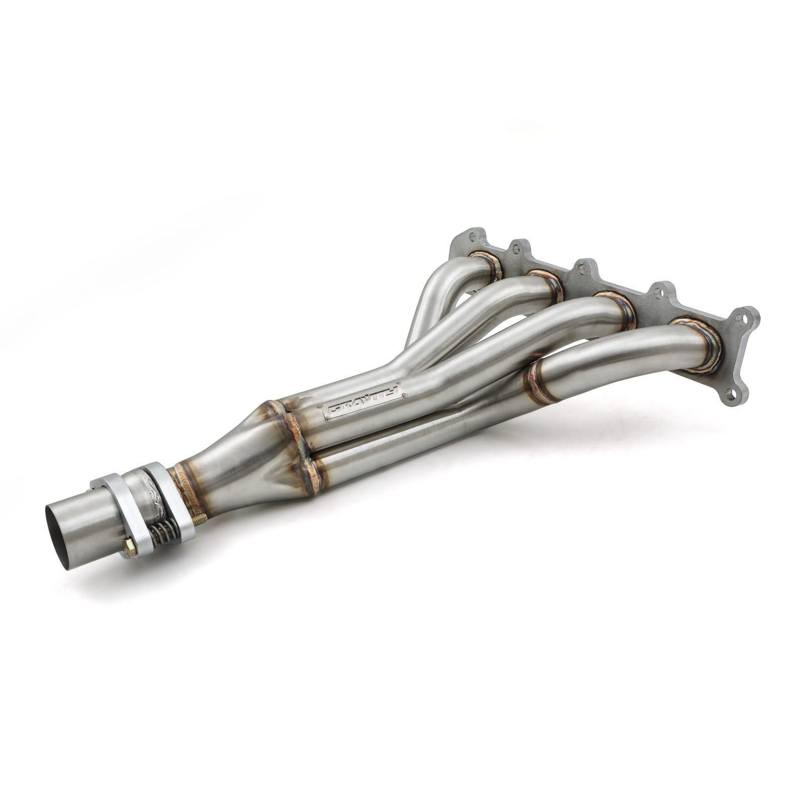 Colector de escape de 2.25 pulgadas compatible con Peugeot 206 GTI 2l 16V 1998-2010 kit de colector de escape inoxidable