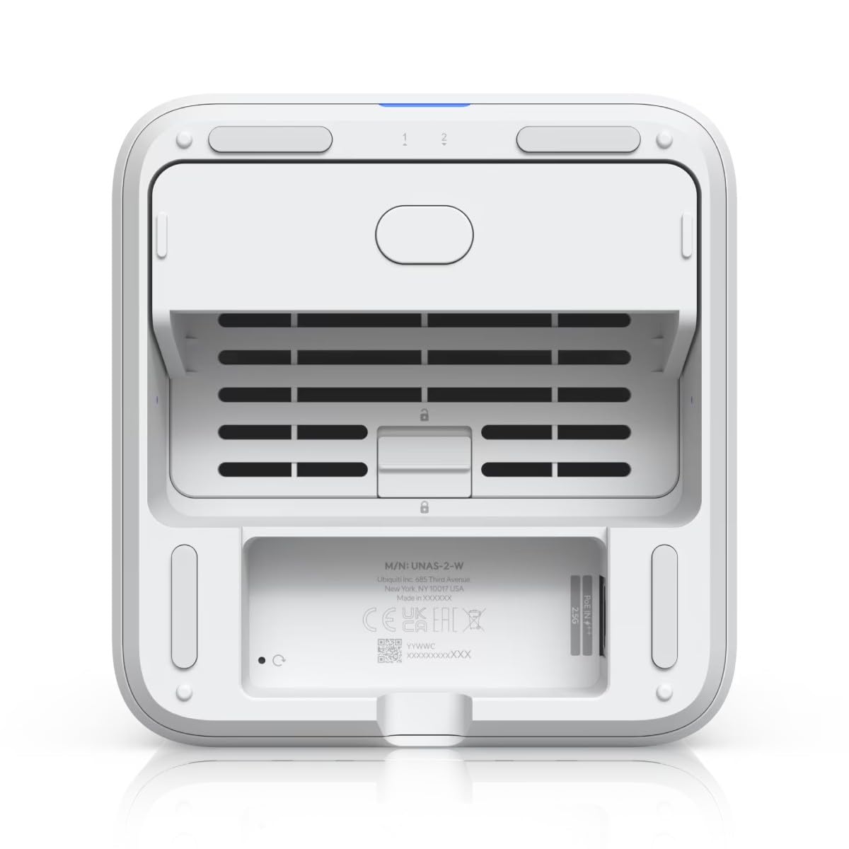 Ubiquiti NAS System UNAS-2 2 Einschübe 3.5" Weiß