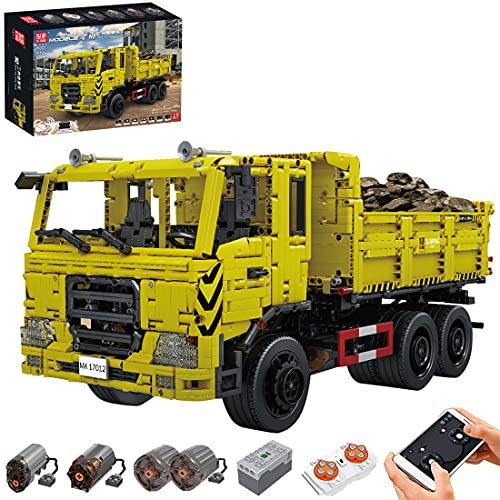Mould FanMei 17012 DREI-Wege Dump Truck, dynamische Version des Baukastenmodells Building Block (Fernbedienung & APP…