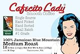 100% Jamaican Blue Mountain Medium Roast Coffee K-Cup Compatible - JACRA Certified - Cafecito Lady