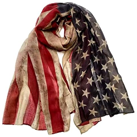 REINDEAR Premium American Flag Scarf (Vintage Long) Cover
