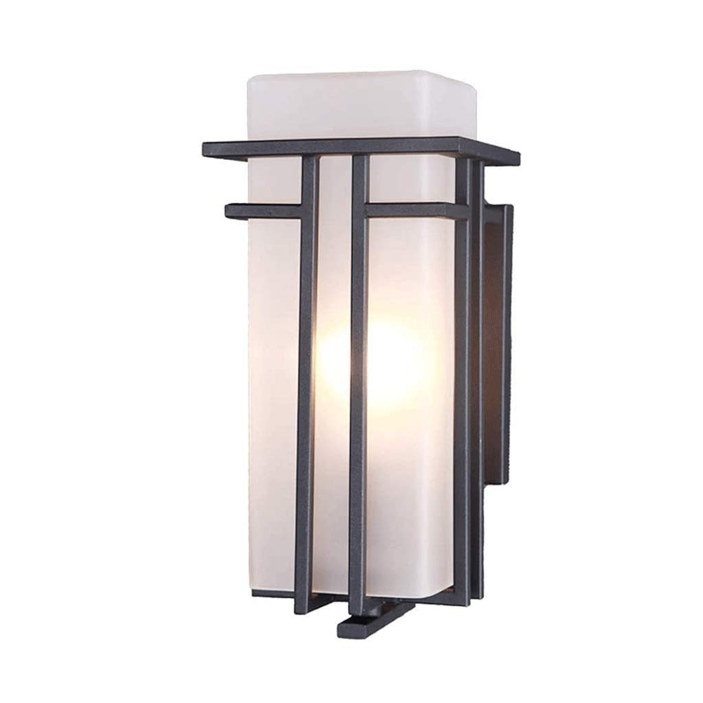 VDOQTLJT Wall Lamps Led Light Square Creative Modern Simple Outdoor Sconce Waterproof Balcony Garden Corridor Aisle Lamp
