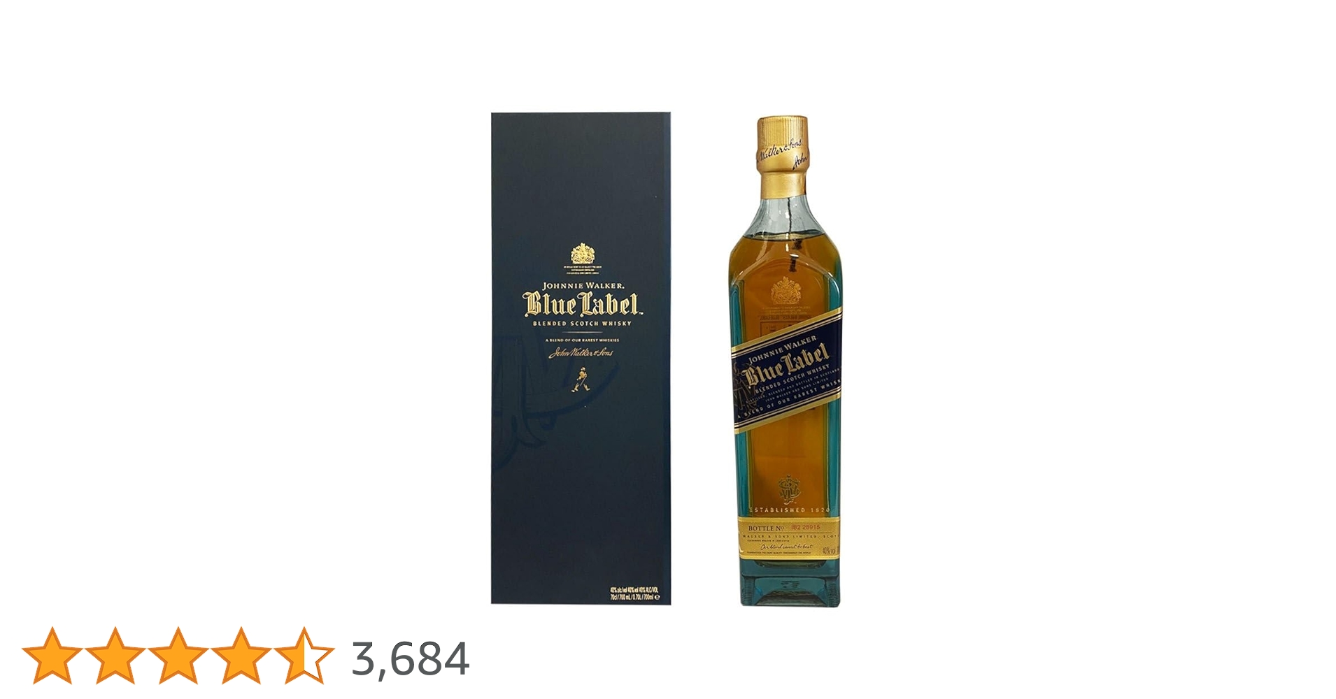 Amazon.co.jp: Johnny Walker Blue Label Whiskey England 750ml Boxed