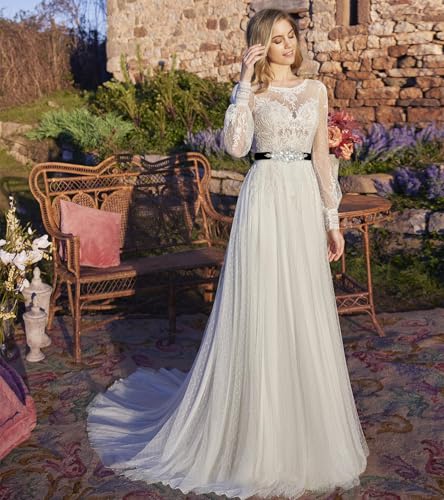 CoFashion Women's Belts Rhinestone Belt for Dresses Rhinestone Bridal Belt for Wedding2