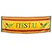 Boland 54406 - Banner Fiesta, Größe 74 x 220 cm, Polyester, Mexiko, Wanddekoration, Hängedekoration, Fahne, Partydekoration, Geburtstag, Mottoparty, Karneval