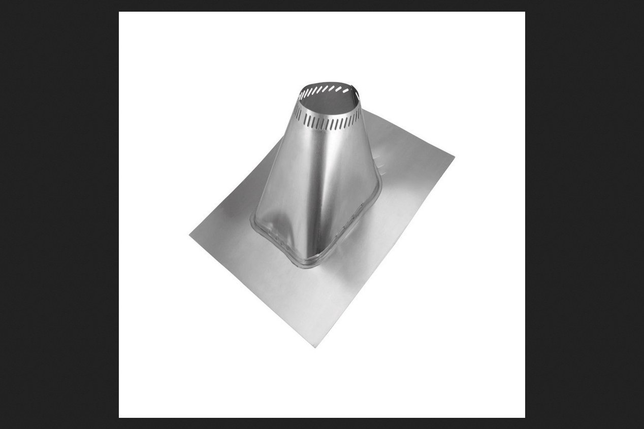 Selkirk 8 in. Dia. Stainless Steel Adjustable Roof Flashing