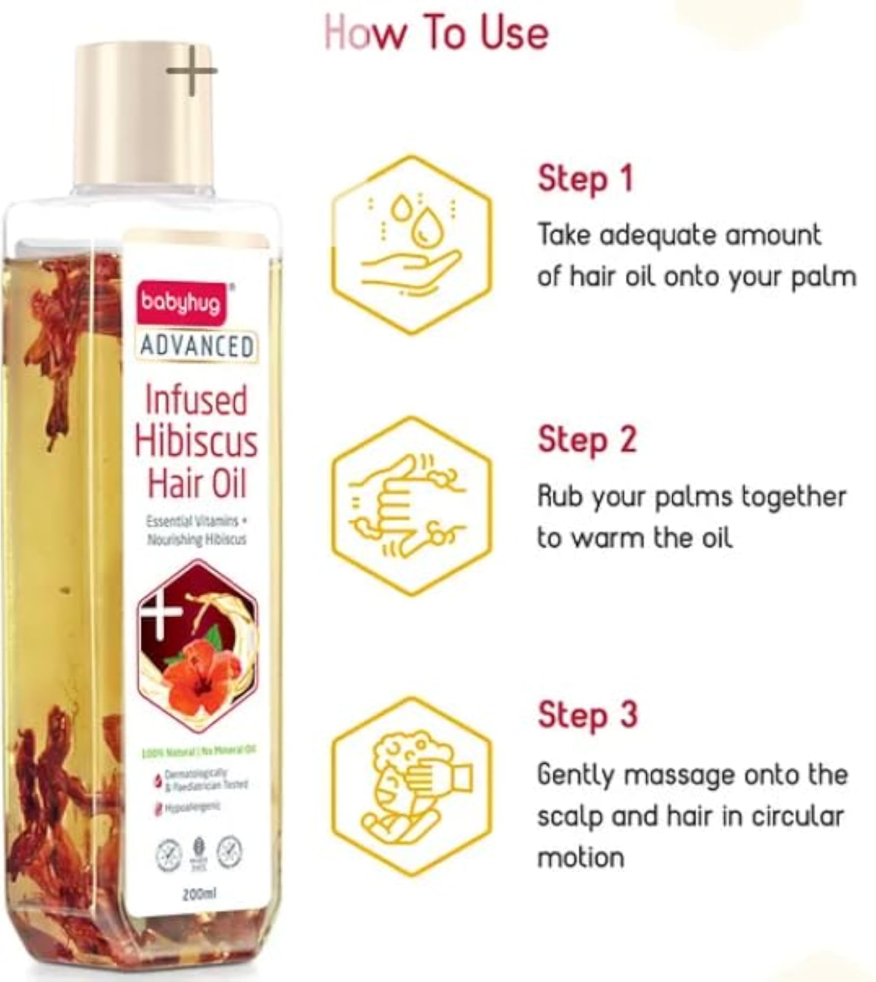 Advanced Infused Hibiscus Hair Oil, 200 ml