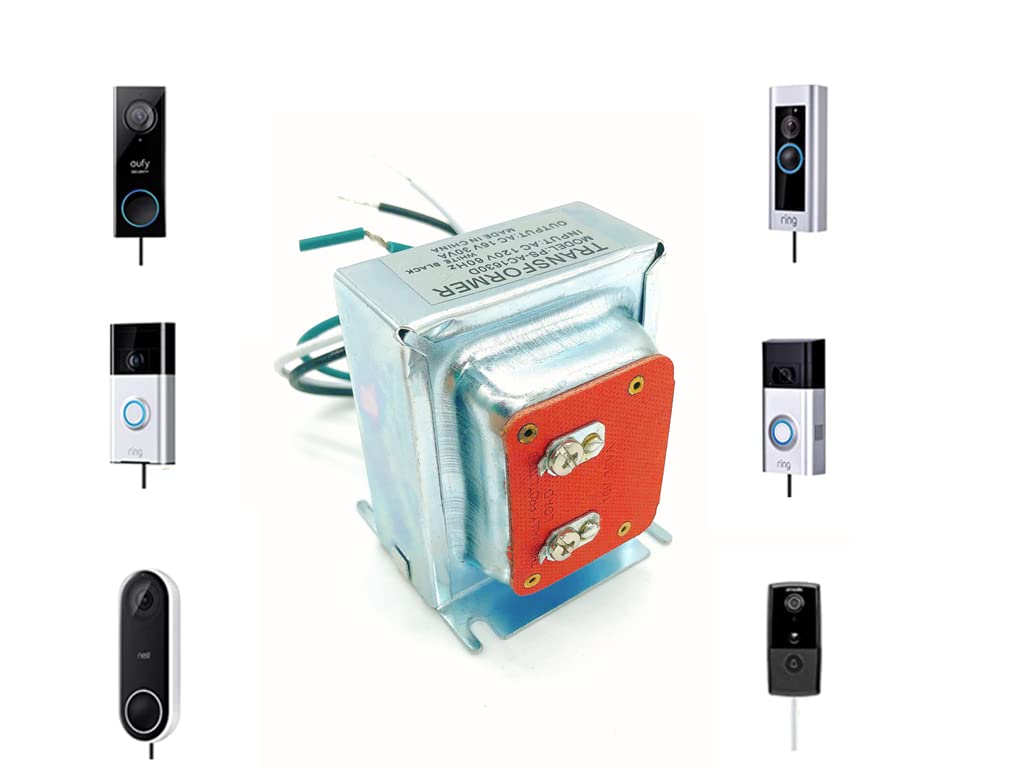 Ameri Doorbell Transformer, 16v 30va Compatible with Ring Video