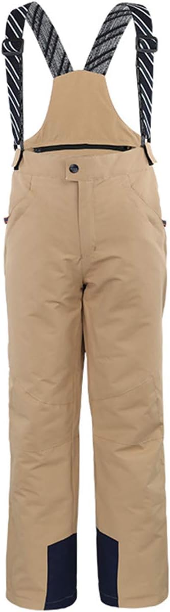 Girls Boys Kids One Piece Outdoor Mountain Windproof Waterproof Ski Bib Overalls Snow Pants Romper