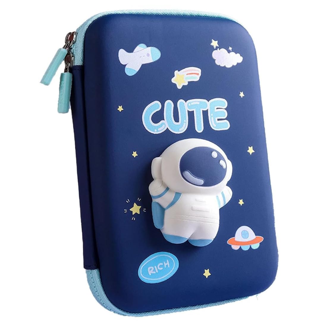 Nirvikalp Enterprise Leather Cartoon Theme Pencil Case, 3D Eva Pencil Case Pouch, Multipurpose Zipper Pencil Case For Kids, Pen And Pencil Bag For School Kids, Girls (Cute Big Pouch) - Multicolor (B0CH1877T9) Amazon Price History, Amazon Price Tracker