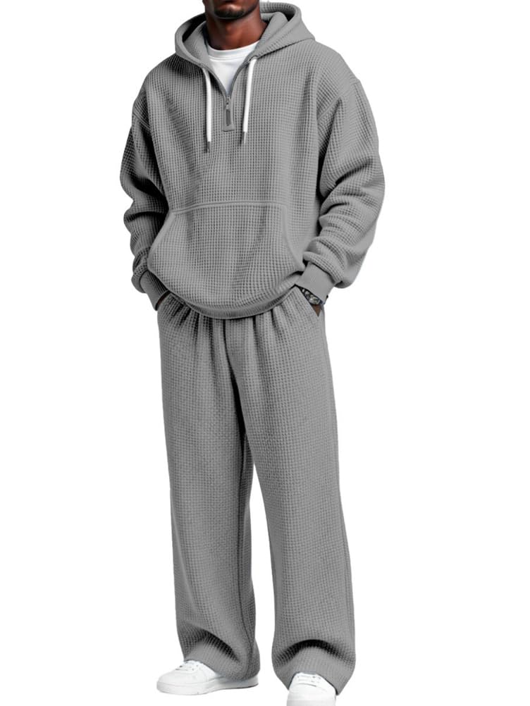 Tuta Uomo Completa Cappuccio Y2K Sportiva Tute