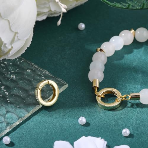 Anillos de resorte SUNNYCLUE y cierres para joyería en plata de ley 925 5