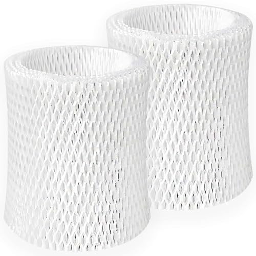 HIHEPA Humidifier Wicking Replacement Filter Compatible with Canopy Plus Only(5.5L),for Large Room-Wood Pulp&Paper Filter,2Pack(Don’t fit for BEDSIDE or NURSERY)