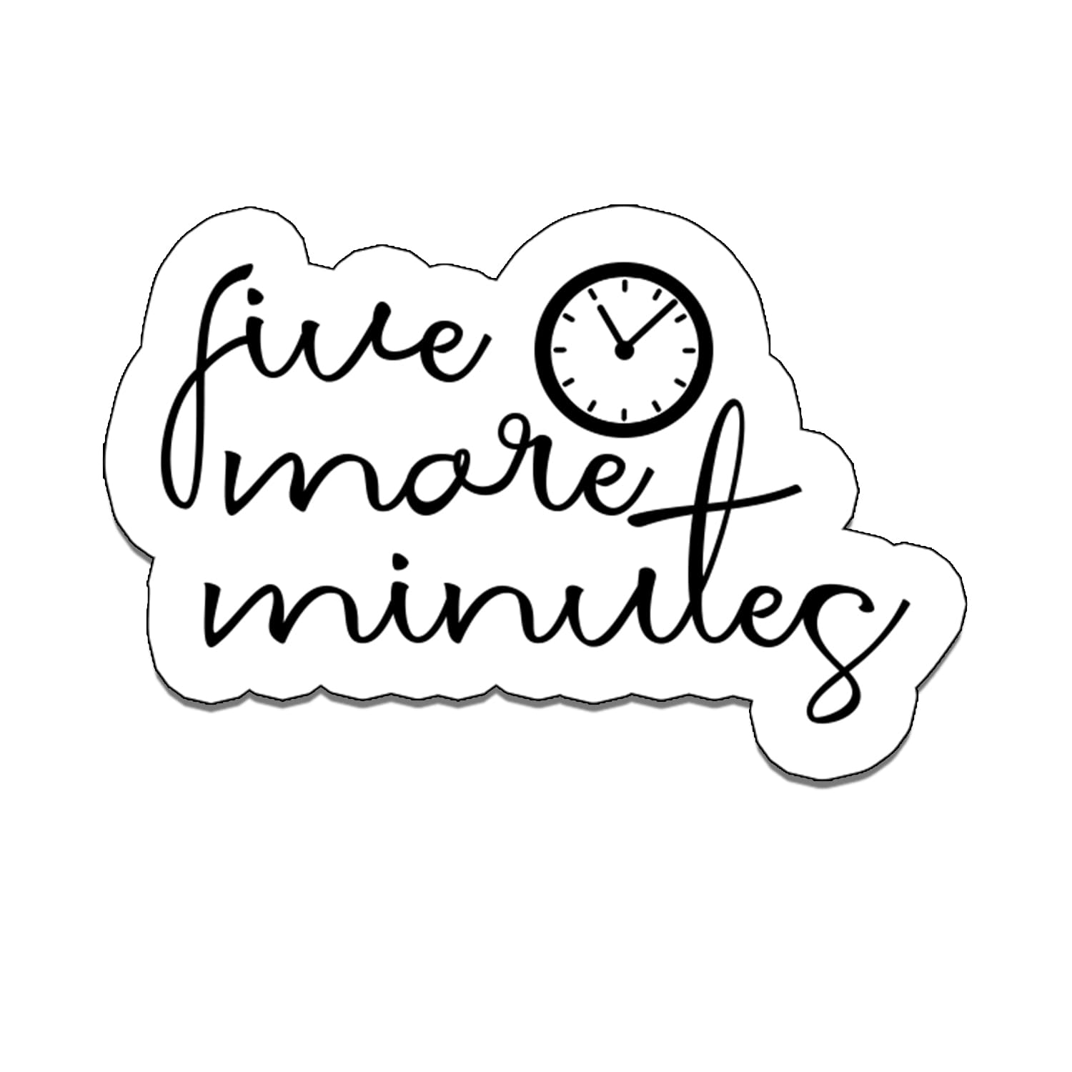 GAKI store Five More Minutes Kindle Stickers2 (5pcs,2.5Inch) for Decorating Laptops, Scrapbooks,Water Bottles-Includes Reading, Aesthetic, Bookish Decals, Plus Kindle Accessories, Valentines Day Gifts