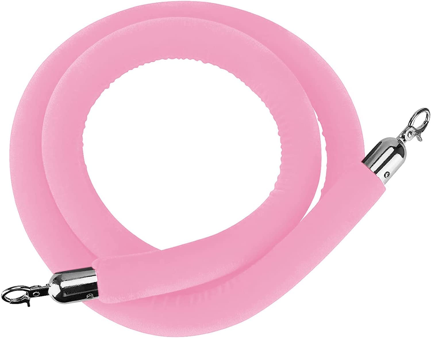 Corde de guidage rose pour tapis rouge et décoration de fête 3m