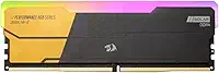 Memória Redragon Solar Desktop Gamer RGB 8GB (1x8GB), DDR4 3600 MHZ, CL16, Preta e Dourada, GM-805