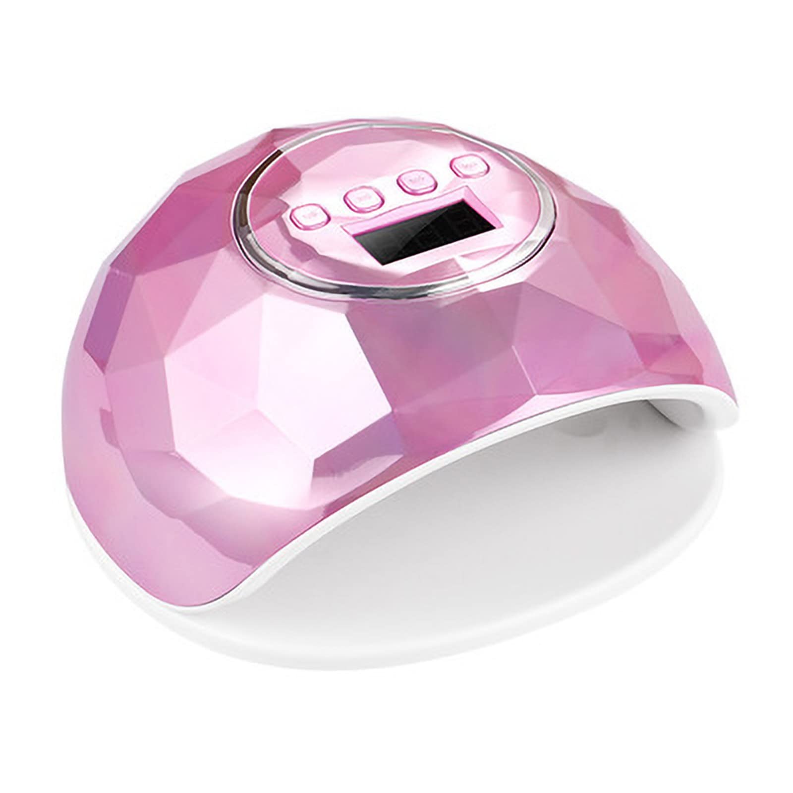 ZYC La Lampada a LED UV 86W per Unghie è Adatta per Tutti Gli smalti di Gel con Raggi ultravioletti 39 LED Lampada per Unghie a Secco rapido,Rosa
