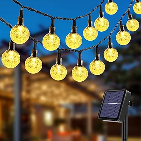 Guirnaldas Luces Exterior Solar 60 LED Cover