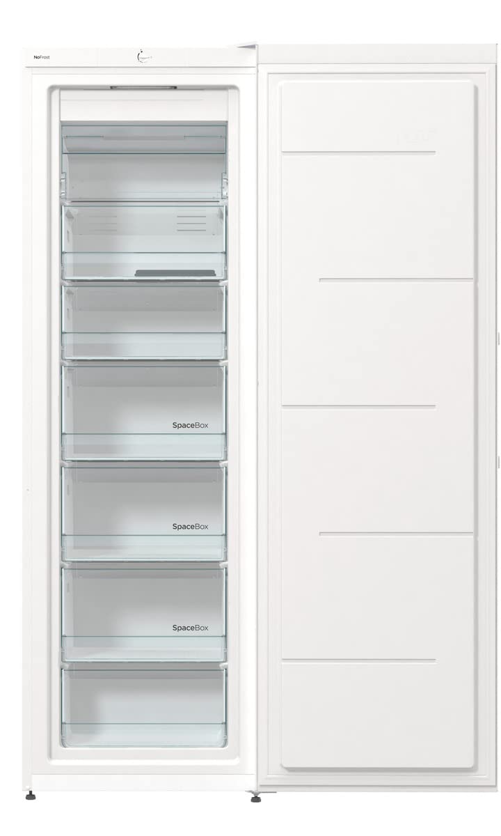 Gorenje FN 6192 CW Gefrierschrank / 185 cm Höhe / 238 kWh / Jahr / 246 l Gefrierteil / Abtau-Vollautomatik NoFrost, Weiß
