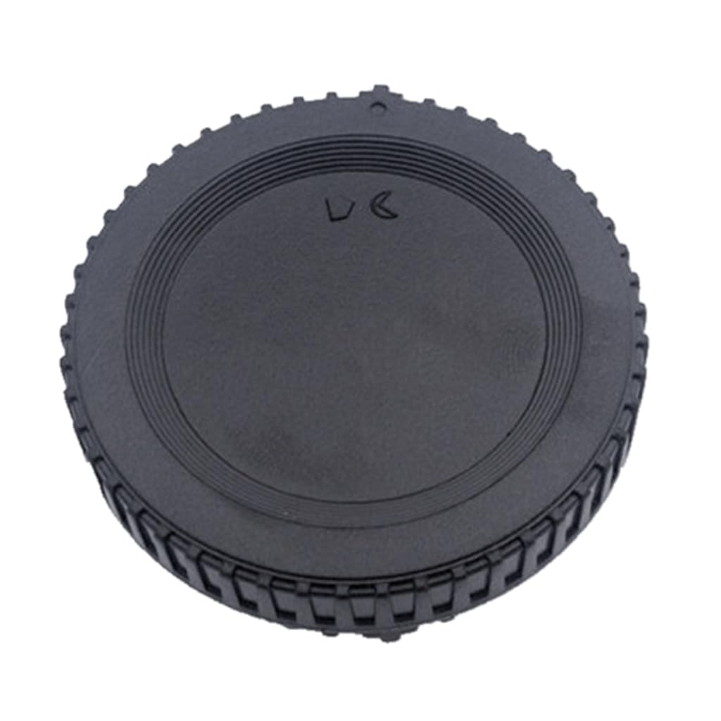 Back Cover Waterproof Rear Lens Cap Dustproof Protectors for F-Mount DSLR Camera Lens Accessories Black
