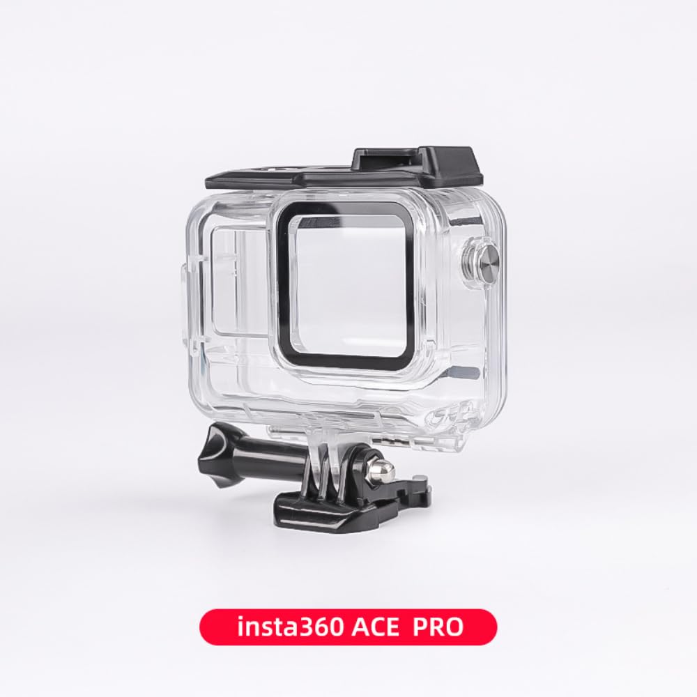 Funda impermeable / funda protectora de buceo compatible con cámara deportiva Insta360 Ace/Ace Pro a 60 metros impermeable (Ace Pro)