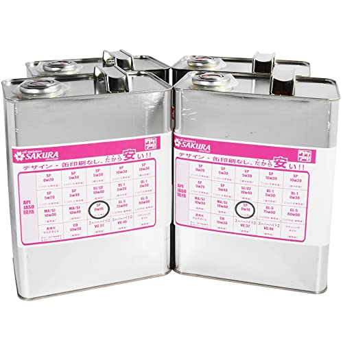 ワケあり エンジン オイル SP 0W-16  4L×4缶 日本製