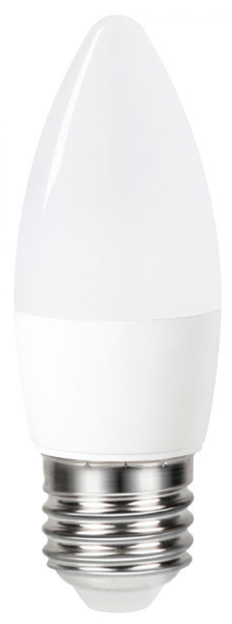 Integral ILCANDE27NC066 4.9w LED Candle Bulb, 2700K, Frosted, Non Dimmable, E27, 470lm =40w