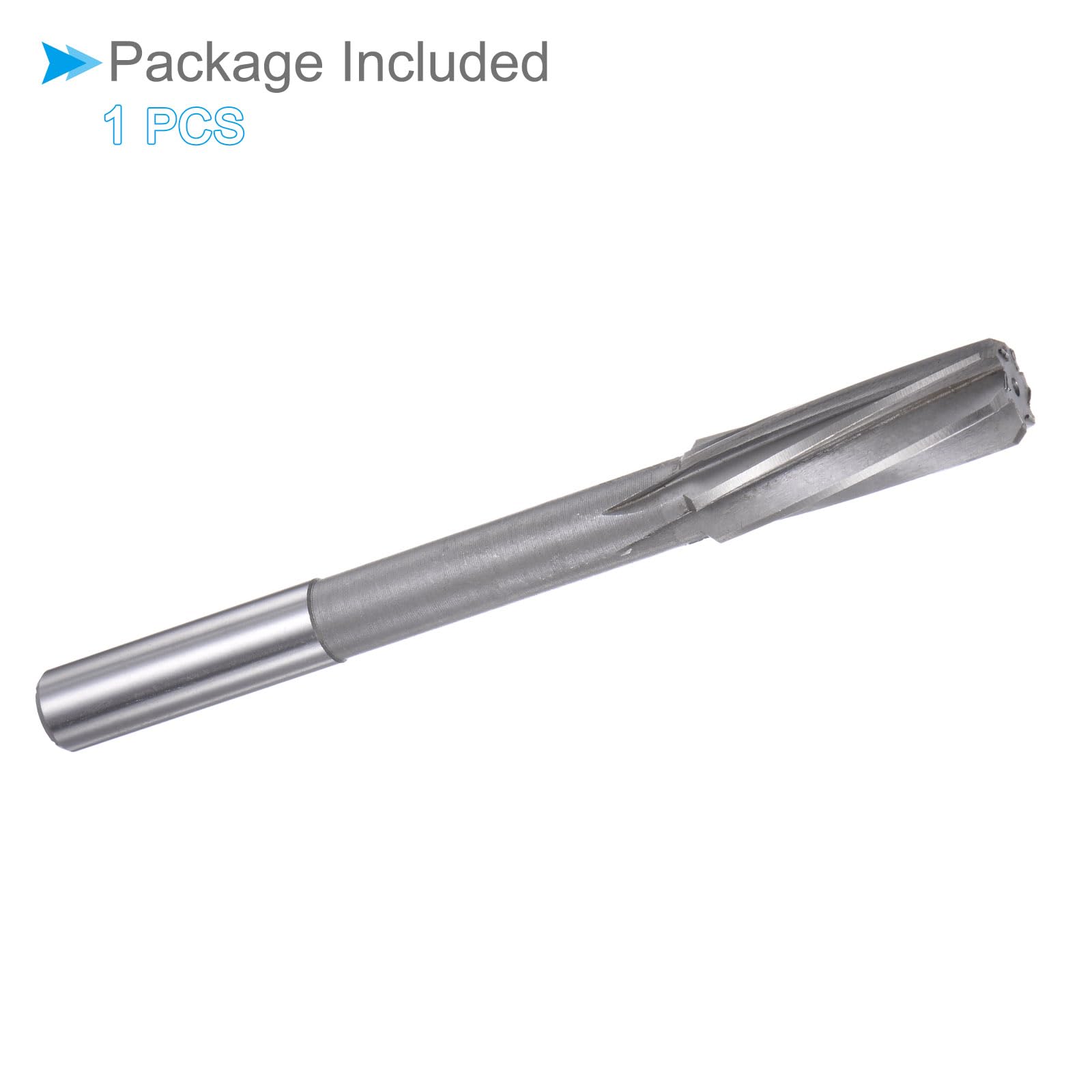 Cortador de escariador de mandril de 19 mm de diámetro, fresadora de acero de alta velocidad (aplicaciones: aluminio, hierro fundido, cobre)