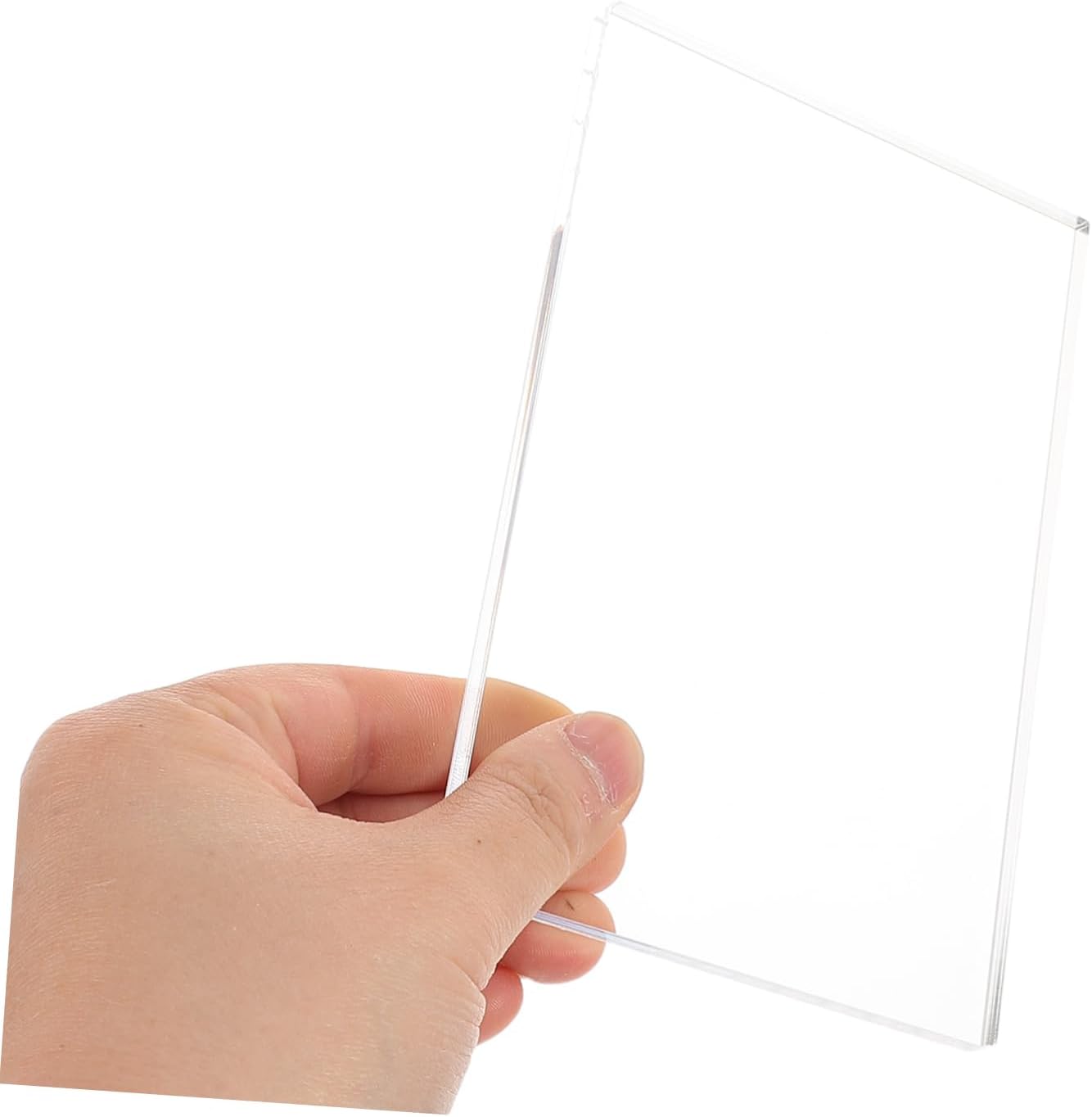 Artibetter 5pcs Transparent Acrylic Stamp Blocks Reusable Clear Stamping Tools for Card Making Scrapbooking Journaling DIY Crafts Essential Crafting Supplies for Creative Projects
