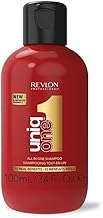 REVLON PROFESSIONAL UniqOne Champú y Acondicionador Pelo Todo en Uno, Tratamiento Hidratante para el Pelo, Repara Cabello Seco y Dañado, Desenredante y Control del Encrespamiento, 100ml