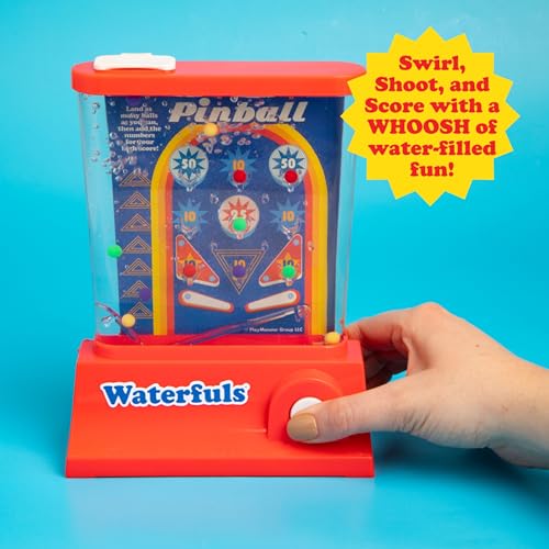 Image of Original Waterfuls Handheld Games, Kids Retro Travel Games, Fidget Toys | Retro Travel Games, Fidget Toys, Water Games, Kids Games, Screen Free, 6 Interchangeable Back Panels