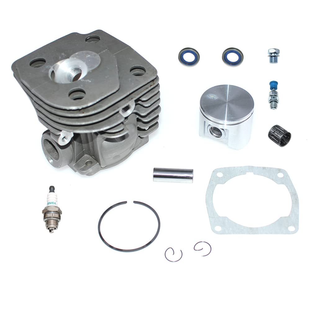 Kits de Piston Cylindre 47mm pour chaîne Jonsered 2156 CS2156 CS2156EPA 2159 CS2156 CS2159EPA CS2159EPA I 537157304 580303302 Pièces détachées pour Le Jardin