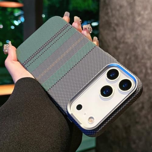 Coque iPhone 16 Pro Max chargement magnétique antichoc carbone