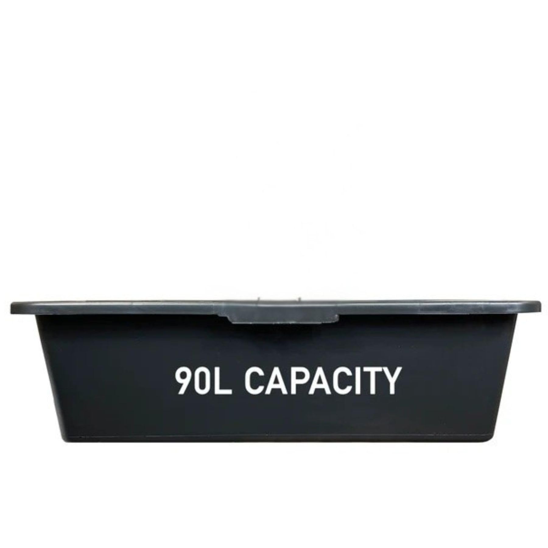 DO IT AT HOME 90L (23.7 Gal) Large Dog Bath Tub with Drainage Tap - Heavy Duty Portable Pet Washing Station & Grooming Basin for Cleaning Medium to Large Dogs, Cats & Puppies