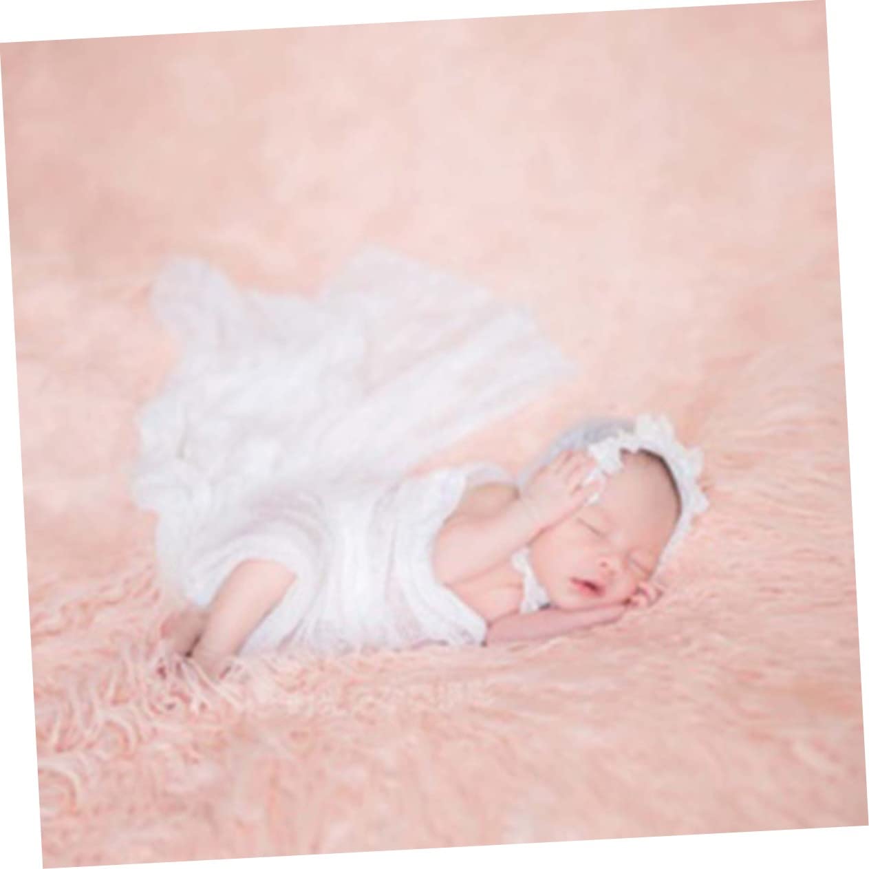VICASKY 6 Piezas paños de baño para bebés Accesorio de sesión de Fotos de Accesorios recién Nacidos Prop para sesiones de Fotos de recién Nacidos toquilla Bebe Mantas de Bebe