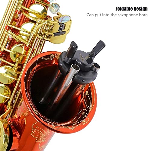 Mowind MW054 Foldable Alto Saxophone Stand Stainless Steel Sax Stand Holder Portable Saxophone Bracket Adjustable Stand thumb #1