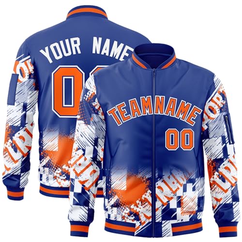 Custom Fashion Varsity Jacket Letterman Baseball Bomber Coats Stitched Letters Number Logo for Men Women Youth