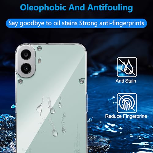 Funda para Nothing CMF Phone 1 Carcasa, Funda de Silicona Transparente a Prueba de Golpes para teléfono, Funda de Parachoques de TPU Suave y Delgada Transparente - Imagen 3