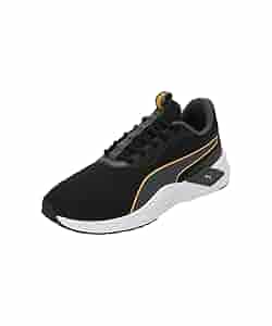 あん Buy Puma Mens Lex Black-Tangerine Training Shoe - 8 UK