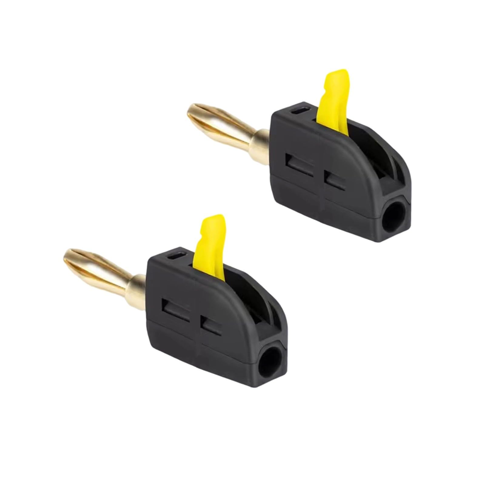 Banana Jacks 4mm 32A Capacity Connection Gold Plated Speakers Cable Wire Pin Banana Plugs Connector Speakers Plugs