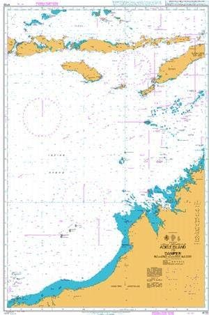 UKHO BA Chart 4722: Australia â€“ Northwest Coast, Adele Island to Dampier Including Adjacent Waters